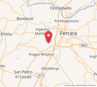 Map of Coronella, Emilia-Romagna