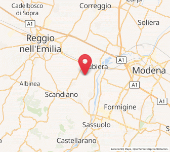 Map of Corticella, Emilia-Romagna