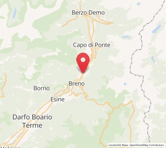 Map of Crist, Lombardy