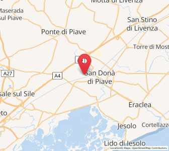 Map of Croce, Veneto