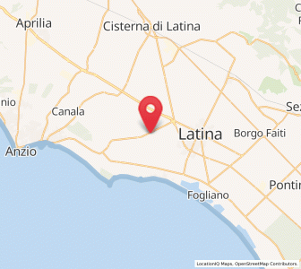 Map of Crocefisso, Lazio