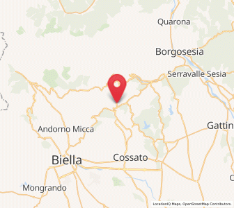 Map of Crocemosso, Piedmont
