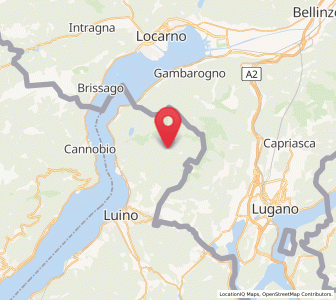 Map of Curiglia, Lombardy