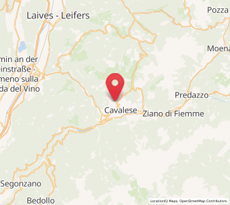 Map of Daiano, Trentino-Alto Adige