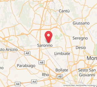 Map of Dal Pozzo, Lombardy