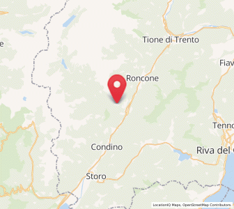 Map of Valdaone, Trentino-Alto Adige