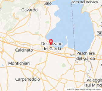 Map of Desenzano del Garda, Lombardy