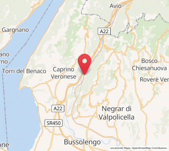 Map of Dolcè, Veneto
