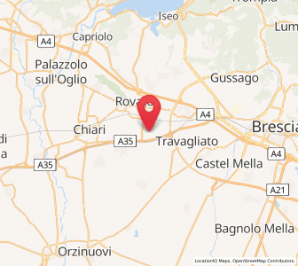 Map of Duomo, Lombardy