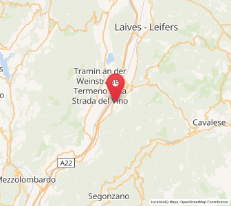 Map of Neumarkt, Trentino-Alto Adige