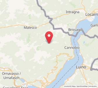 Map of Falmenta, Piedmont