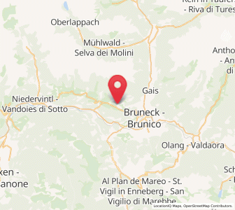 Map of Pfalzen, Trentino-Alto Adige