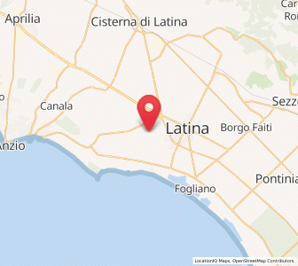 Map of Farneto, Lazio