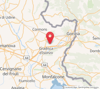 Map of Farra d'lsonzo, Friuli Venezia Giulia