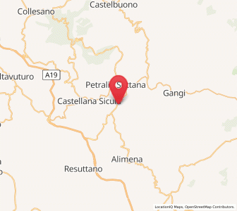 Map of Fasanò-Ss.Trinità-Pianello, Sicily