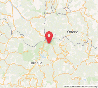 Map of Fascia, Liguria