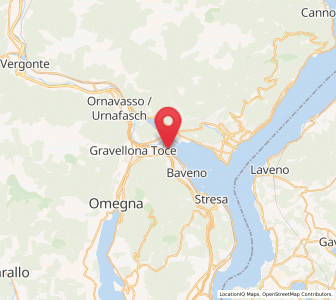 Map of Feriolo, Piedmont