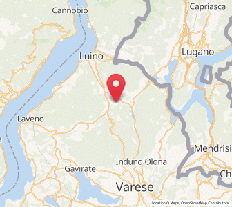 Map of Ferrera di Varese, Lombardy