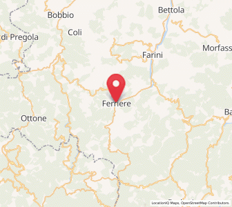 Map of Ferriere, Emilia-Romagna