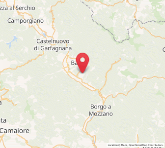 Map of Filecchio, Tuscany