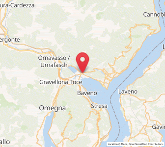 Map of Fondotoce, Piedmont