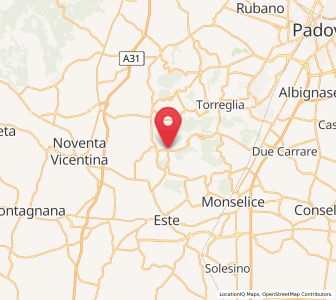 Map of Fontanafredda, Veneto