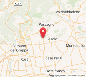Map of Fonte Alto, Veneto