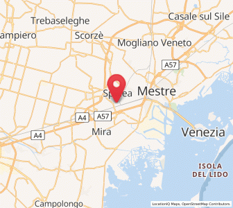 Map of Fornase, Veneto