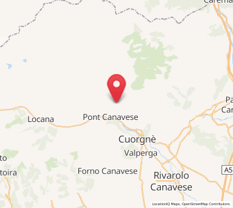Map of Frassinetto, Piedmont