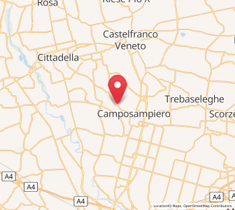 Map of Fratte, Veneto