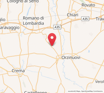 Map of Gallignano, Lombardy