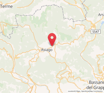Map of Gallio, Veneto