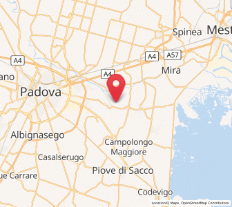 Map of Galta, Veneto