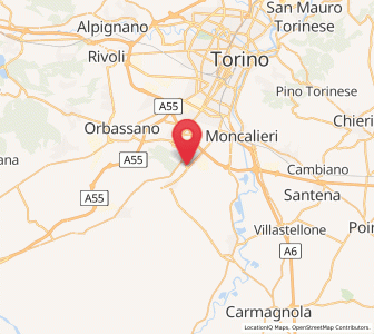 Map of Garino, Piedmont