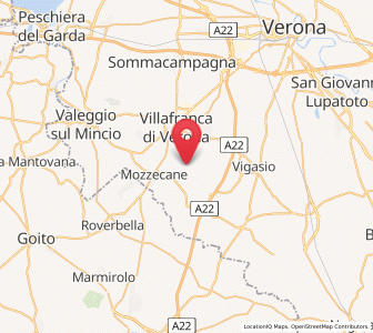 Map of Grezzano, Veneto