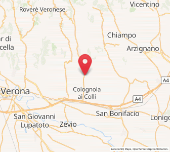 Map of Illasi, Veneto