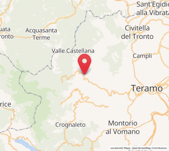 Map of Imposte, Abruzzo