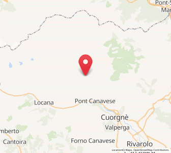 Map of Ingria, Piedmont