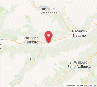 Map of Latsch, Trentino-Alto Adige