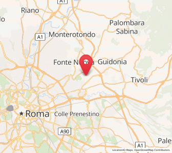 Map of Laghetto, Lazio