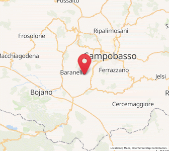 Map of Largo Zullo-Sterparo, Molise