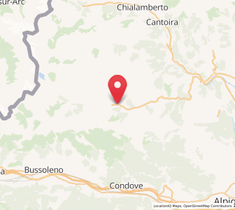 Map of Lemie, Piedmont