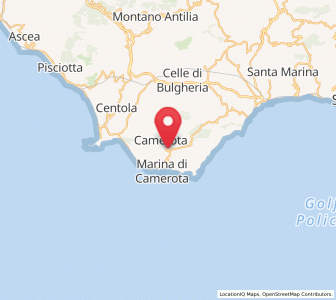 Map of Lentiscosa, Campania