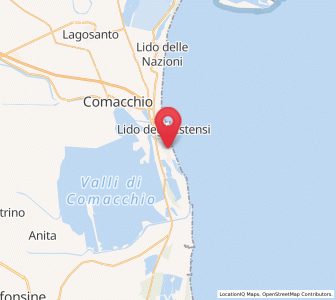 Map of Lido di Spina, Emilia-Romagna
