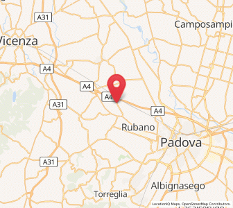 Map of Lissaro, Veneto