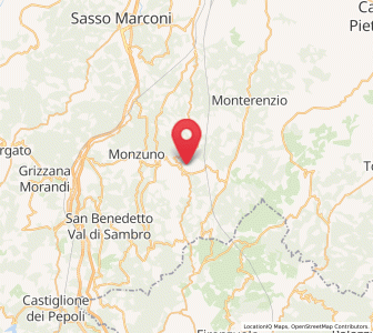 Map of Loiano, Emilia-Romagna
