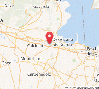 Map of Lonato, Lombardy