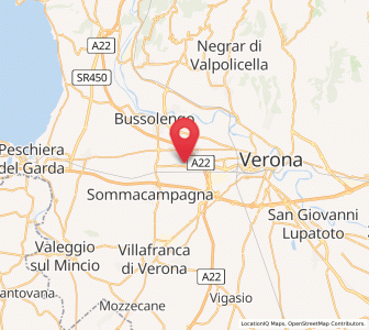 Map of Lugagnano di Sona, Veneto