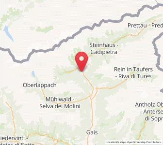 Map of Luttach, Trentino-Alto Adige