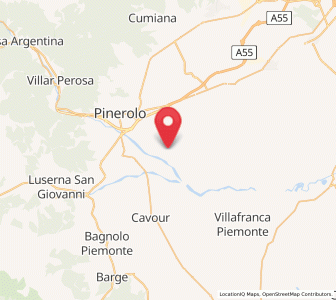 Map of Macello, Piedmont